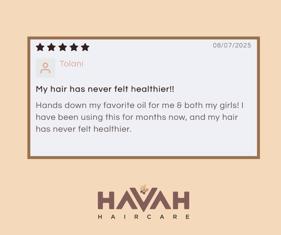 Booster capillaire Havah pour le cuir chevelu et les cheveux