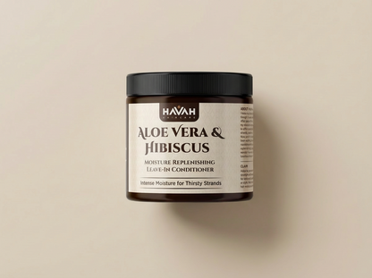 Après-shampoing sans rinçage hydratant à l'aloe vera et à l'hibiscus